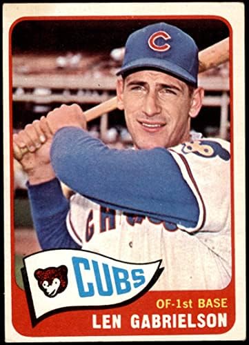 1965 Topps 14 Len Gabrielson Chicago Cubs VG Cubs