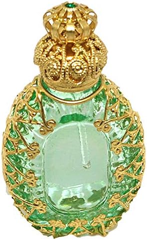 המתנות של גבריאלה צ'כיות בסגנון ויקטוריאני בושם זכוכית דקורטיבית/מחזיק בקבוק מים קדושים