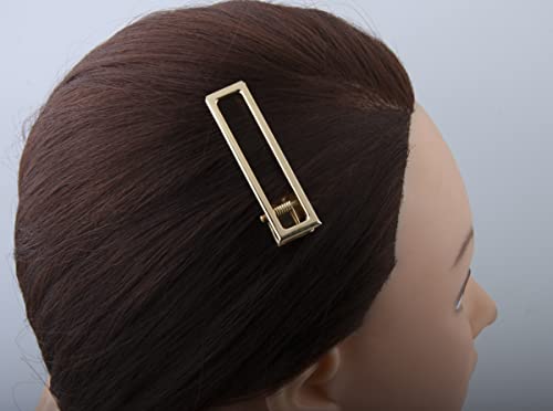 Mahavimoksa 1 קופסא 30 יחידות מעורב 6 סגנונות KC תנינת זהב קליפים שיער מתכת חטיפי שיער לנשים ונערות מלאכת DIY