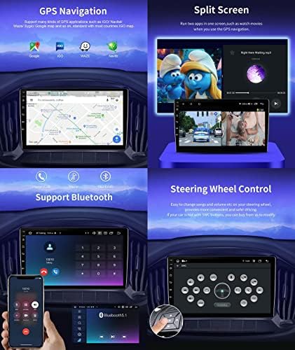 אנדרואיד 11 סטריאו רדיו לרכב להונדה אליסיון 2012-2015 מסך מגע 9 אינץ 'מובנה בקרות הגה אוטומטיות של אנדרואיד