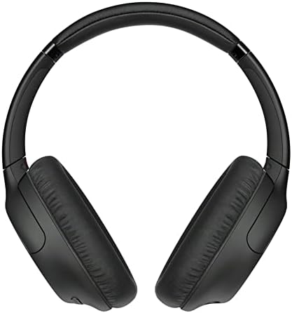 Sony WHCH720NWWWERLESS Bluetooth רעש מבטל את צרור האוזניות מעל האוזן עם הרכבה של אוזניות עם