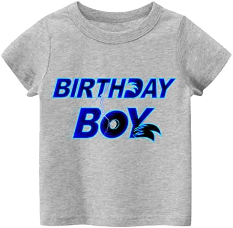 טוטו וסיאן אולטרה רך יום הולדת ילד קצר שרוול חולצה, מתנות עבור בני מסיבת יום הולדת