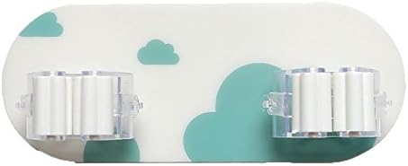 סמרטוט ענן של ענן ומחזיק מטאטא, קיר רב -תכליתי מארגן אחסון אחסון מטריית מטרייה מחזיק מטאטא קולב,