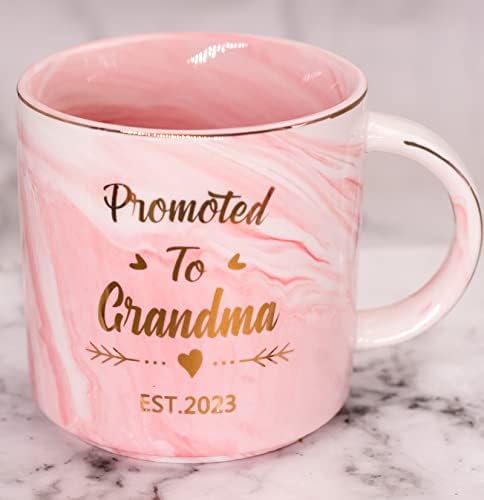 ספל קידם לסבתא 2023 מתנות קפה ספל-מצחיק יום הולדת מתנות לאמא אחות הטוב ביותר חבר-אמא של יום חג המולד מתנות