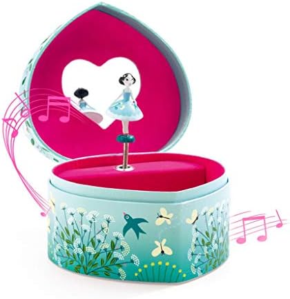 קופסת מוזיקה רומנטית קופסת מוזיקה לילדים קופסת עץ מתוקה עגלת רוקדת רוקדת בנות בנות קופסא קופסת בית