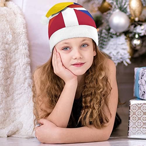 נורדי דגל חג המולד כובע אישית סנטה כובע מצחיק חג המולד קישוטים