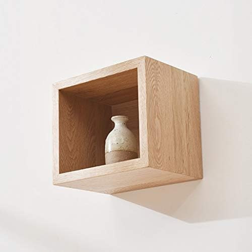 עץ קיר מדף צף מדף עבור לובי/דלפק/מחקר/סלון/חדר אמבטיה, מינימליסטי סגנון