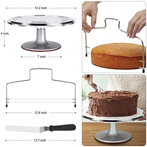 קוטק 22 יחידות עוגת קישוט ערכת עוגת לוחות תוף 12 אינץ