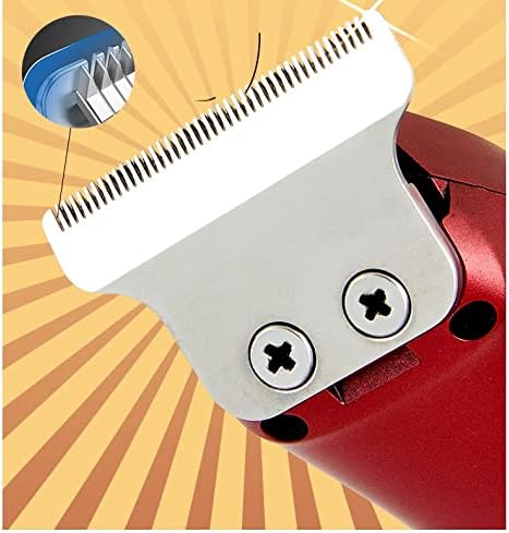 רב עוצמה מקצועי שיער גוזם גברים 0 ממ חשמלי קליפר נטענת בארבר תספורת מכונת זקן גוזם חיתוך מכונת גילוח