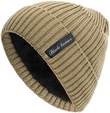 חם סתיו סרוג כובע מעובה גברים ונשים וכובע חורף כובעי אוזן 1