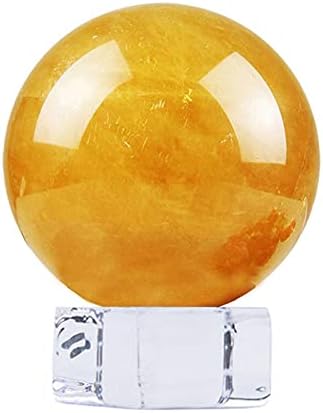 Fengshuisale Crystal Crystal Realing Ball Wable w לעמוד לצריקות, ניצול, מדיטציה, קוורץ דקורטיבי כדור קסם