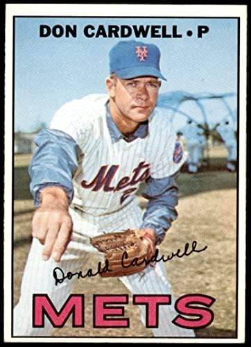1967 Topps 555 DON Cardwell New York Mets Ex Mets