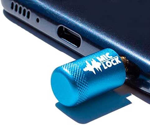 מיקרופון-נעילת צבעים מתכתיים 3.5 מ מ-כחול
