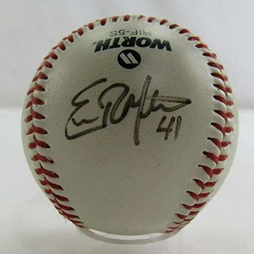 אריק מילטון חתם על חתימה אוטומטית שווה בייסבול B92 - כדורי בייסבול חתימה