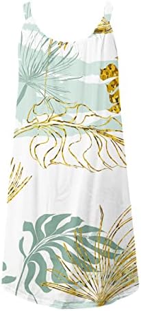 שמלת שמש אופנה נשים קיץ חוף אביב עניבה אביב צבע הדפס שמלה חמודה נדנדה כיסוי שמלת השמש שמלת בוהו מזדמנת