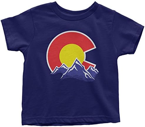 רוק חוט ילדים קולורדו הרי פעוט חולצה