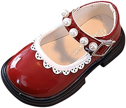 אופנה פעוטות סתיו ונעלי נעליים מזדמנות נעלי שמלת אבזם עגול בוהן עגולה נעלי תינוקות רכות