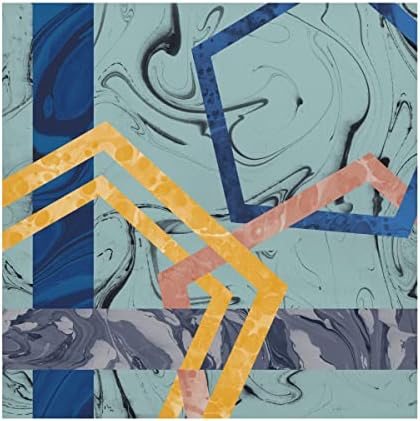סימן מסחרי אמנות 'טרצו I Blue' אמנות קנבס מאת פורטפוליו אפל פראי 24x24