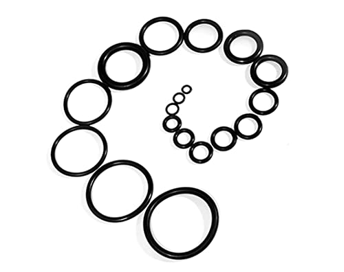 טבעת גומי ניטריל 20 ממ 18 ממ מזהה 1 ממ רוחב אטם איטום מטרי שחור 50 יחידות