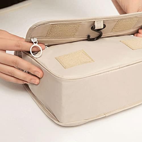 Razzum Portable 1 חבילה קיבולת גדולה מארגן מתקפל תיק קוסמטי לנשים מארגן מטאל חוקרת חוקרת חוק