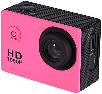 מצלמת פעולה DV, התקנה קלה 7 צבעים מיני מצלמת וידיאו ABS 335G למים מתחת להנאה חזותית ברורה לחיי הרשומה