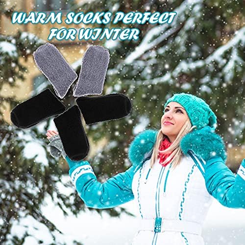 נשים פאזי נעל גרבי בעלי החיים רך חם חמוד מיקרופייבר מפנק פלאפי חורף חג המולד גרביים