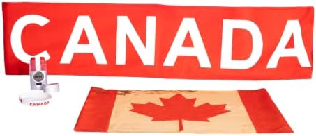 סיפרימניה לאומי קנדה דגל גנב, בנדנה, צמיד, 3 יחידות אבזר סט