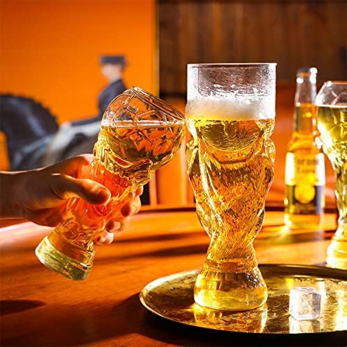 SLDYLQ 2022 ספל בירה חדש ספל כדורגל יצירתי ספל בירה חגיגי ספל בירה כיף ספל אבא לגברים בעל חבר שנה חדשה מתנה