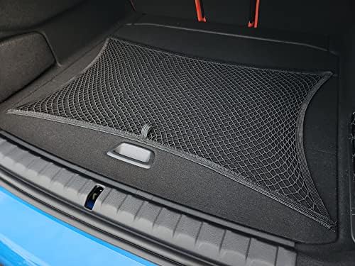 סגנון הרצפה רכב אלסטי תא המטען רשת מטען לרשת BMW 2 סדרה 2021-2023 - מארגני תא מטען פרימיום ואחסון - רשת מזוודות
