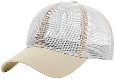 יוניסקס משאית כובע בייסבול מתכווננת כובע ספורט גולף קל משקל קל משקל כובע משאיות שטוף מוצק לגברים נשים