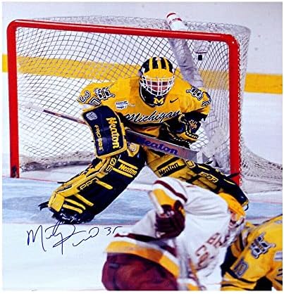 מרטי טורקו חתמה על אוניברסיטת מישיגן 16 x 20 צילום - 79138 - תמונות NHL עם חתימה