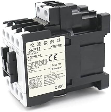 Baomain Shihlin Electric AC מגע סליל S-P11: 110V UL & CSA רשומים 3 קטבים בדרך כלל פתוחים