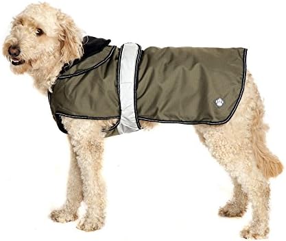 עיצוב דני אפור/שחור 2 ב 1 מעיל כלבים אולטימטיבי 70 סמ