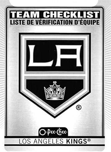 2021-22 O-PEE-CHEE 564 לוס אנג'לס קינגס לוס אנג'לס קינגס NHL כרטיס מסחר בהוקי
