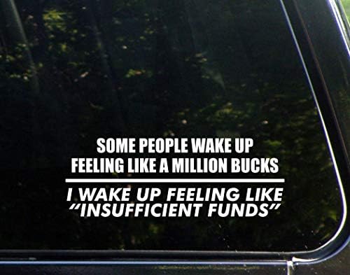 יש אנשים שמתעוררים מרגישים כמו מיליון דולר שאני מתעורר מרגישים כמו לא מספיק קרנות -למכוניות מצחיקות מכוניות