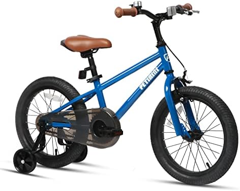 12 14 16 18 אינץ אופני ילדים עבור 5 6 7 8 שנים קטן בני בנות רטרו בציר סגנון אופניים עם בלנד אימון גלגלים מרובה