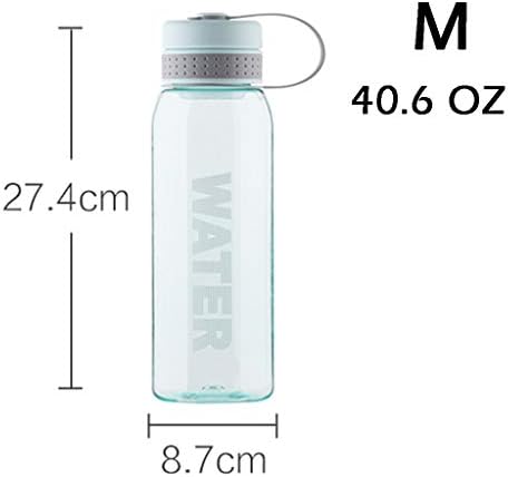 קנקן תה קרח זלאס בקבוקי ספורט קיבולת גדולה עם ידית ניידת, 30.4/40.6/50.7 גרם, BPA חינם של Tritan Sports Water