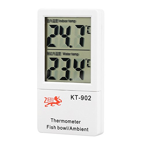 מדחום אקווריום, מדחום אקווריום דיגיטלי של LCD, מיכל דגים טמפרטורת חממה LCD דיגיטלי טמפרטורה דיגיטלית מד מדחום