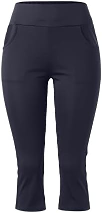 נשים יוגה מכנסיים עם כיס נשים יוגה מכנסיים כיסים גבוהה מותן אימון מכנסיים מקרית מכנסיים גבוהה מותן