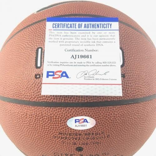 טים דאנקן חתם על כדורסל PSA/DNA סן אנטוניו ספרס חתימה - כדורסל חתימה