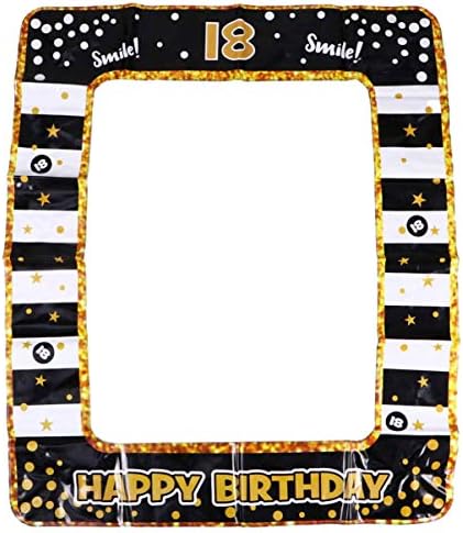 תאי צילום לחתונה של Soimiss אבזרי יום הולדת מתנפחים מסגרת יום הולדת קישוטי יום הולדת יום הולדת מסגרת