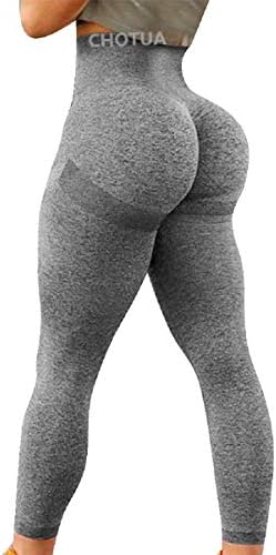 מכנסי יוגה במותניים גבוהות לנשים חלקות של שלל חותלות שלל הרמת טייץ 'נמתח מכנסי שלל הוכחת סקוואט
