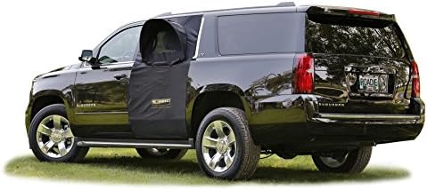 Roadie- אוהל חלון SUV של Overnighter עם מסך באגים וסוכך נשלף- נהדר לקמפינג ברכב שטח.