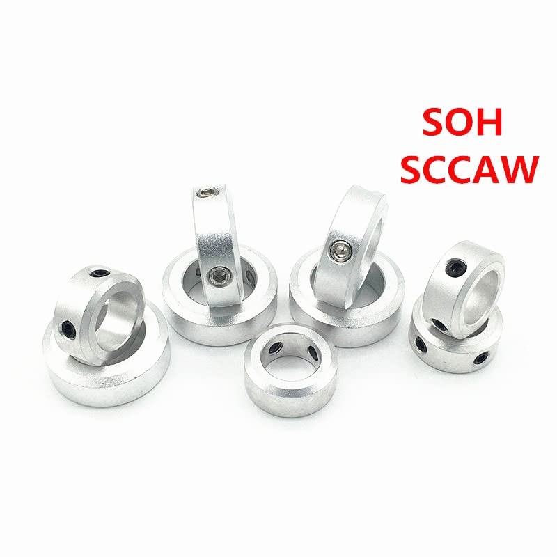 טבעת קבועה SCCAW SET STER סוג בורג פיר צווארון S SOH SCSBN אלומיניום סגסוגת מהדק MANCAL CN מקור -