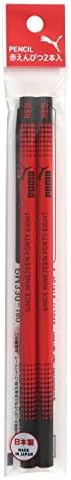 Kutsuwa PM330-10p Puma עפרונות אדומים, חבילה של 2, סט של 10