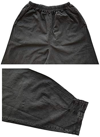 אלטאיר גברים נשים כותנה חולצה מכנסיים סט בודהיסטי זן מדיטציה מקדש בגדים