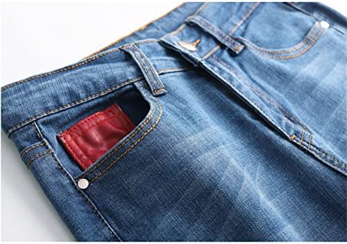 נשים פרחוני רקום סקיני התלקחות קרסול ג 'ינס גבוהה מותן פעמון תחתון ג' ינס מכנסיים שטף נהרס גלם מכפלת