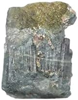 Gemhub ברזילאי טורמלין גולמי גבישים גס גבישים ירוקים טורמלין 9.10 סמק. אבן חן רופפת, טורמלין לקישוט הבית