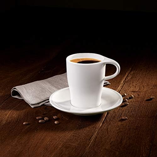 ספל קפה של קפה קפה ומצטבל על ידי Villeroy & Boch - חרסינה פרימיום - תוצרת גרמניה - מדיח כלים