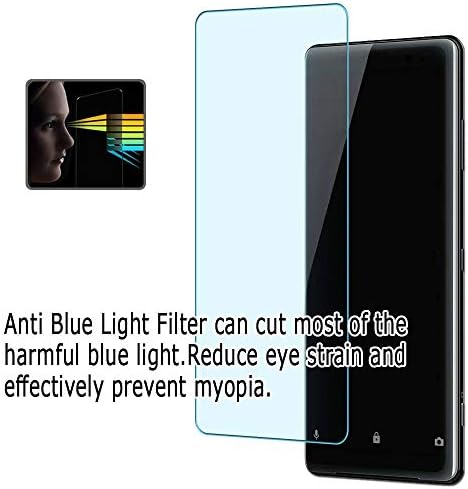 3 מארז אנטי כחול אור מסך מגן סרט, תואם עם סוני 770 770 770 770 7 ב מגן זכוכית מחוסמת